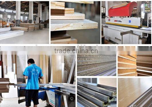 2015 modern style PVC wood kitchen cabinet