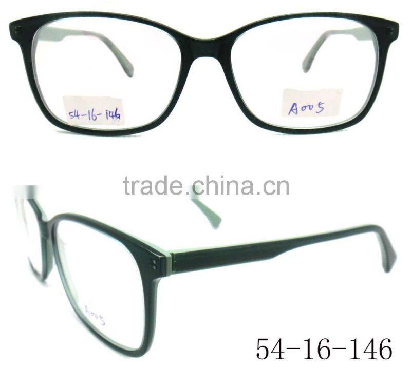 Hot new trendy lady thin acetate eyeglasses frame optical