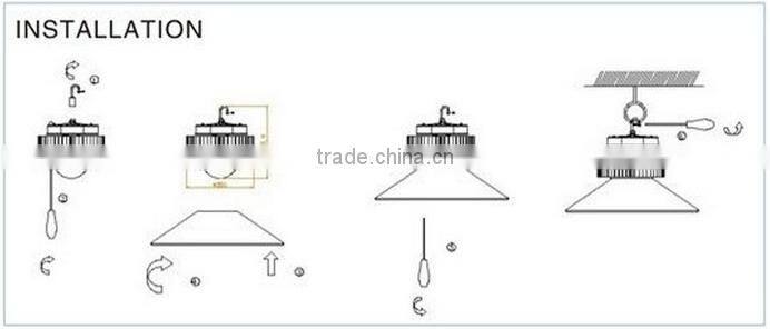 saa 2016 australia 240v high bay light fixture 200 watt led high bay lamp