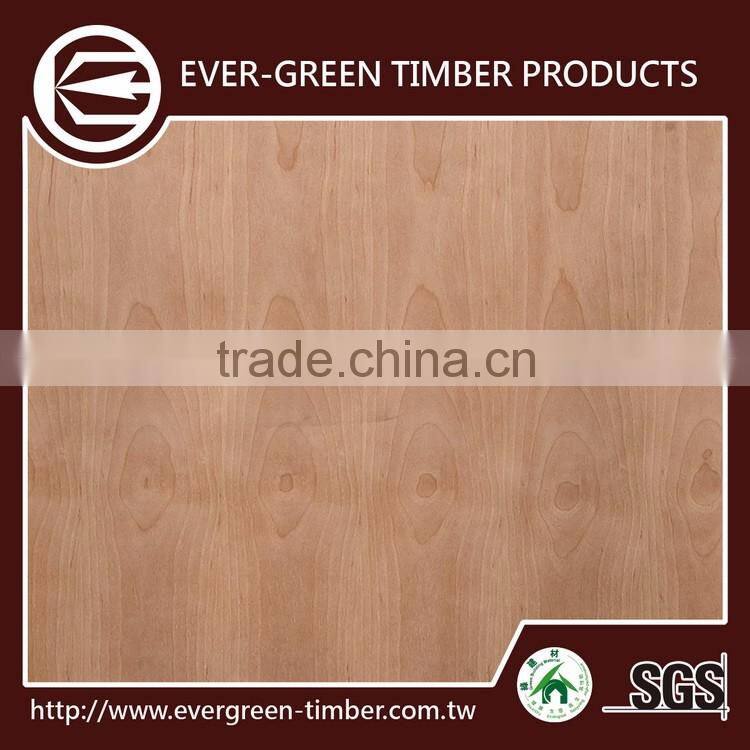 lastest glue-joint cherry wood veneer for 3mm plywood