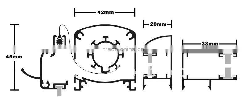 Insect Screen for door - DIY mosquito net for door - fly screen for door YML-2