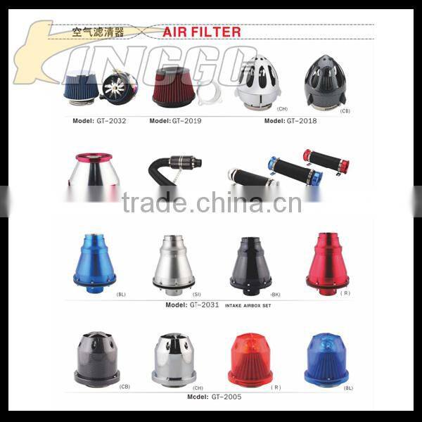 Factory Price Racing Universal Air Intake 76MM Automotive Air Filter