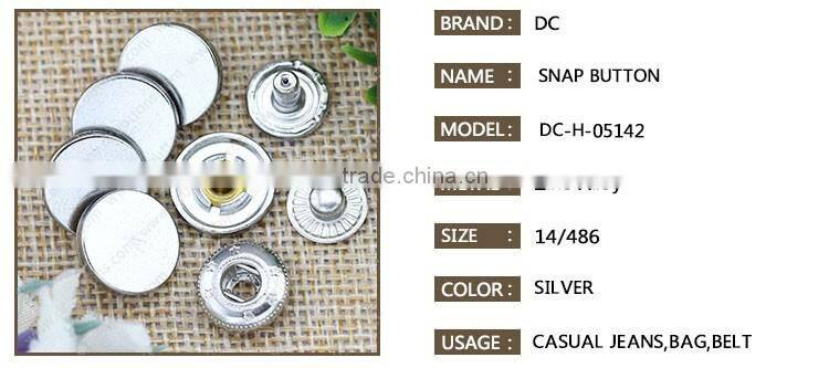 Fashion press metal snap buttons for clothes
