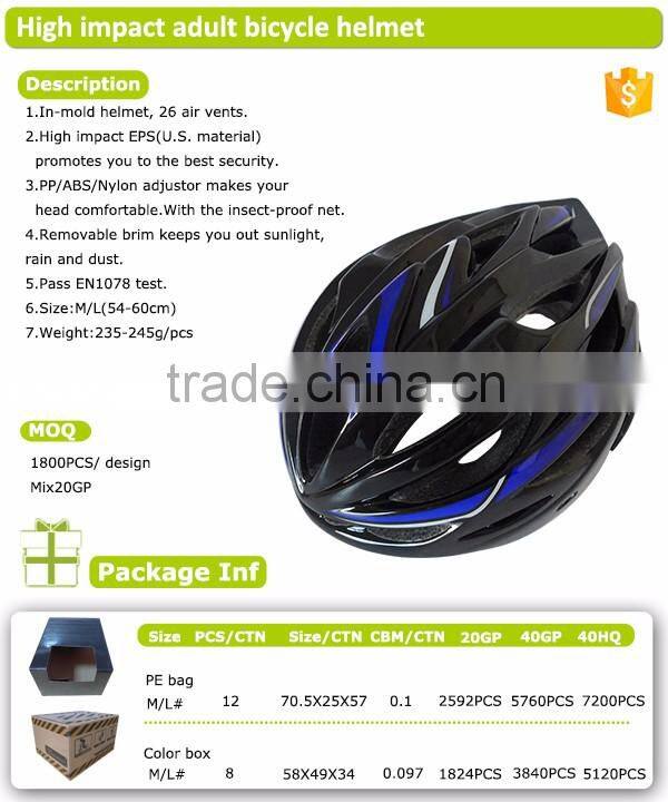 Bike cycling helmets with comfortable air vents