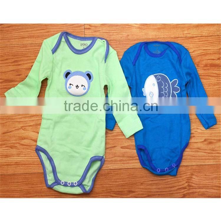 2016 High Quality New Design Baby Long Sleeve Romper