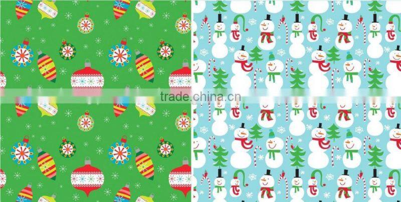 Christmas santa Sack Plastic Gift Bag Set,2 Different Designs, 36" x 44",