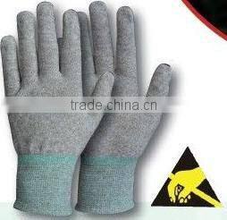 S M L Size ESD Carbon Fiber Gloves Anti-static Carbon Fiber Safety Working Gloves