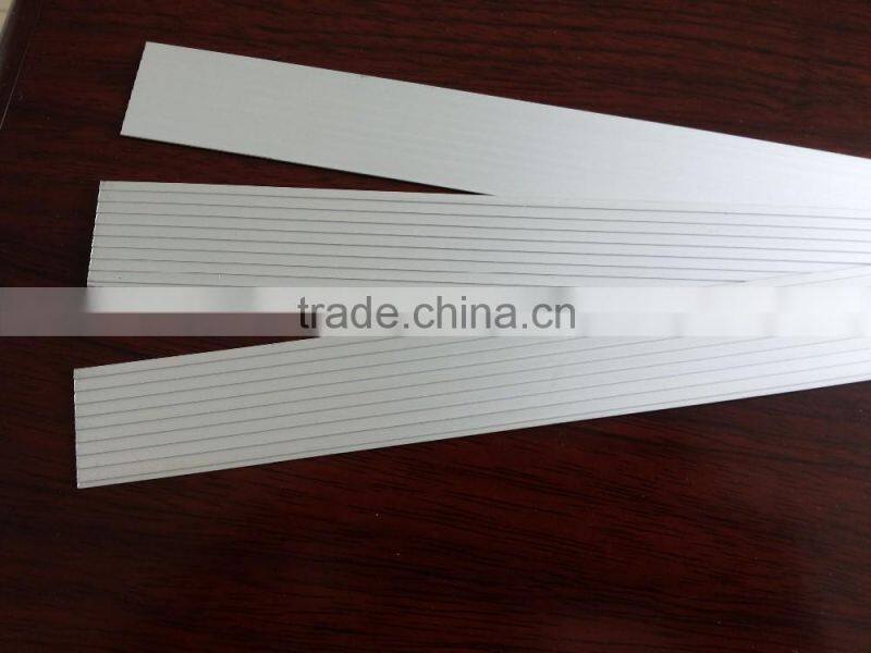 Anodized treatment aluminum alloy extrusion profile for fluorsecent light reflector