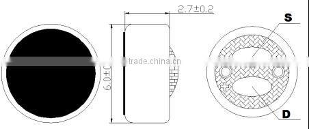 SMD studio microphone for recording