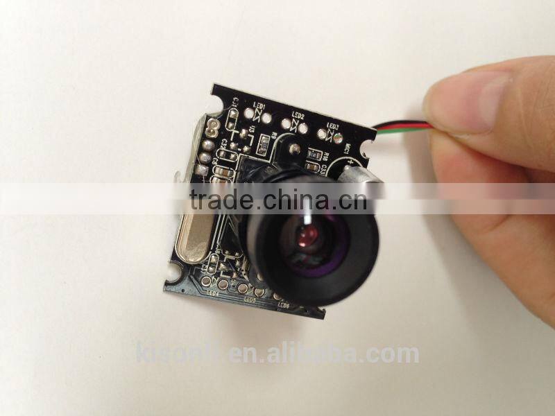 Wide angle micro camera module with Yuy2 Mjpeg