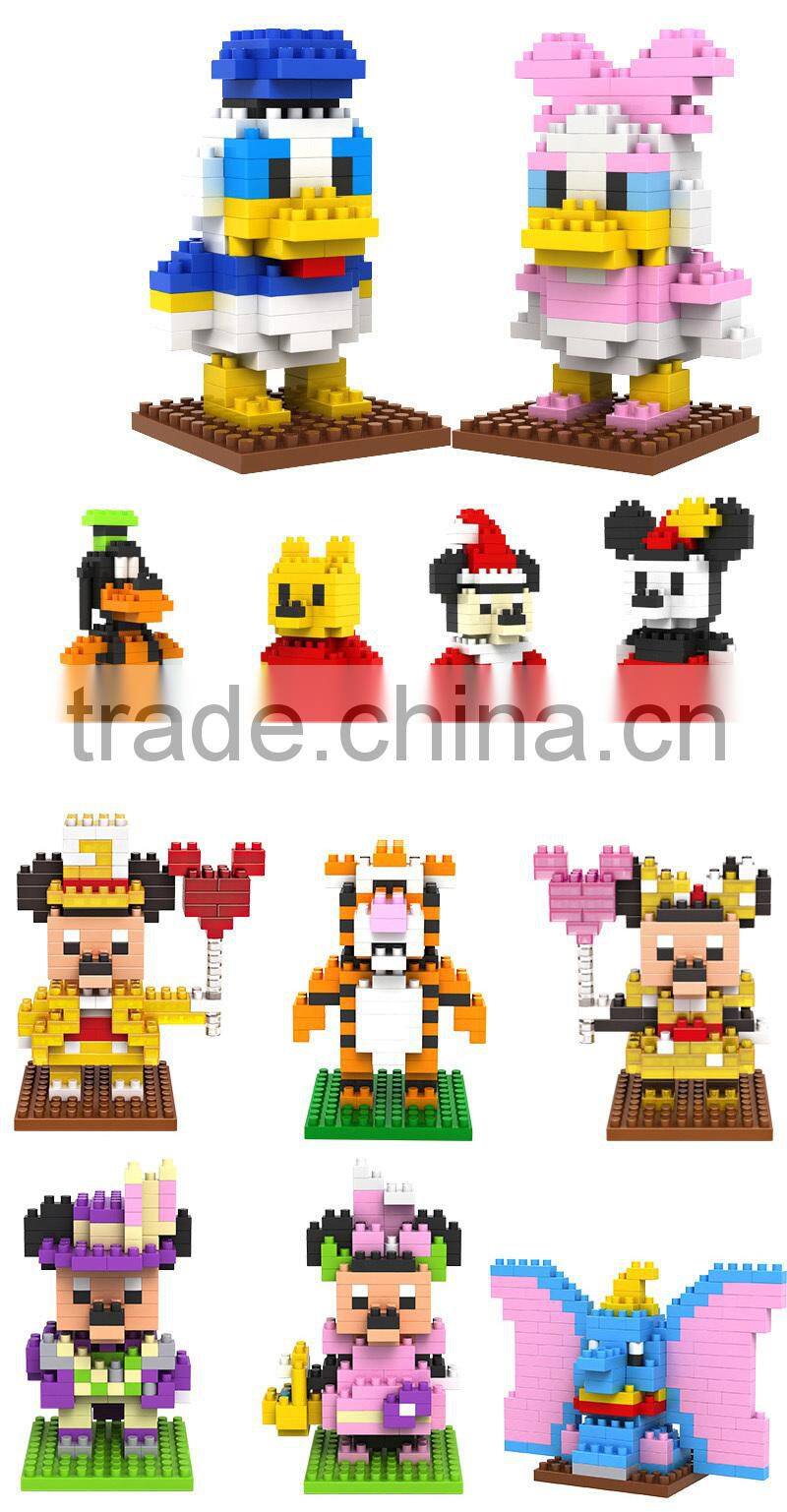 HOT Sale The Hero Series Cartoon Nano Building Block Toy