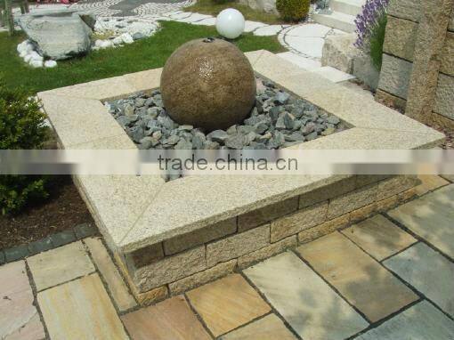 stone sphere ornaments