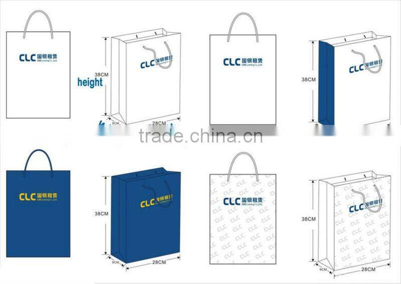 Specialty paper gift bag