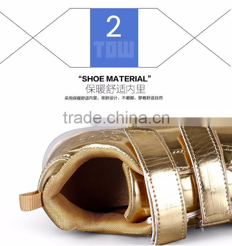 2016 cheap fashinable Kids Led light up luminous casual shoes shcool shoes for boys girls