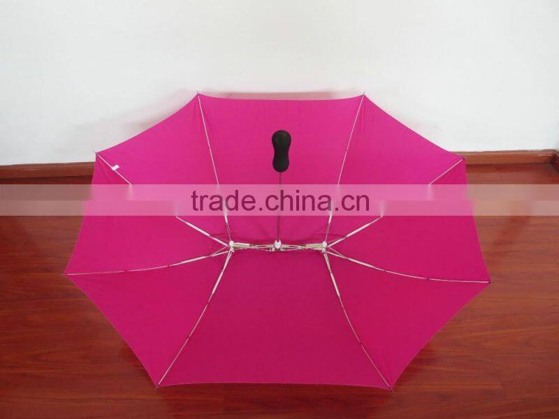 China Supplier Top Quality Logo Printed straight lover umbrella full body umbrella for sale