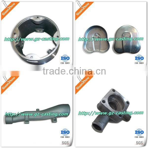 China supplier OEM&customized alloy cast aluminum parts from Guanzhou casting foundry