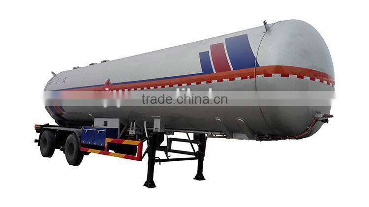 Hot selling propene LPG semi-trailer of 50-55 m3 with high quality for sale in south america