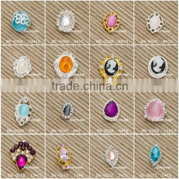 Yimart Nail Art 3D Metal Alloy Bling Christmas Santa Snowman DIY Decoration