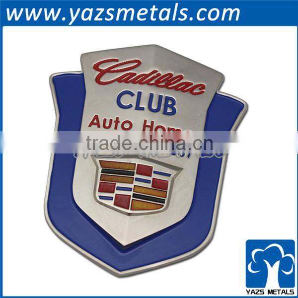 Custom silver 3D japanese car emblem