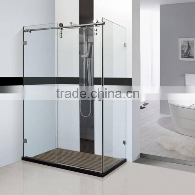Simple Temple Glass Shower Enclosure