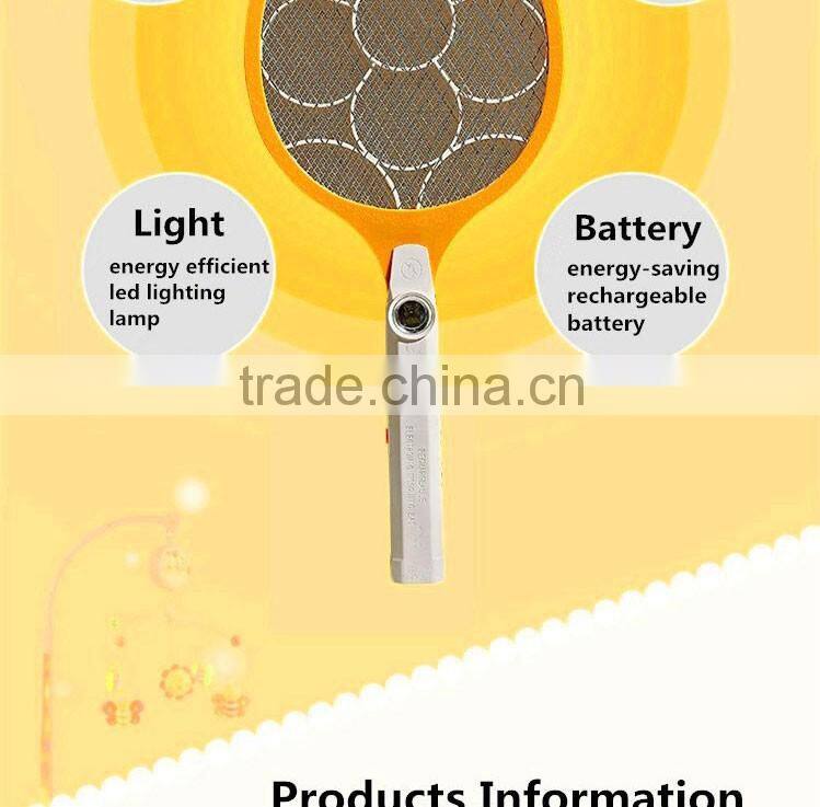 QX808USB-4 chaozhou electric factory best seller product free sample electric fly zapper racket
