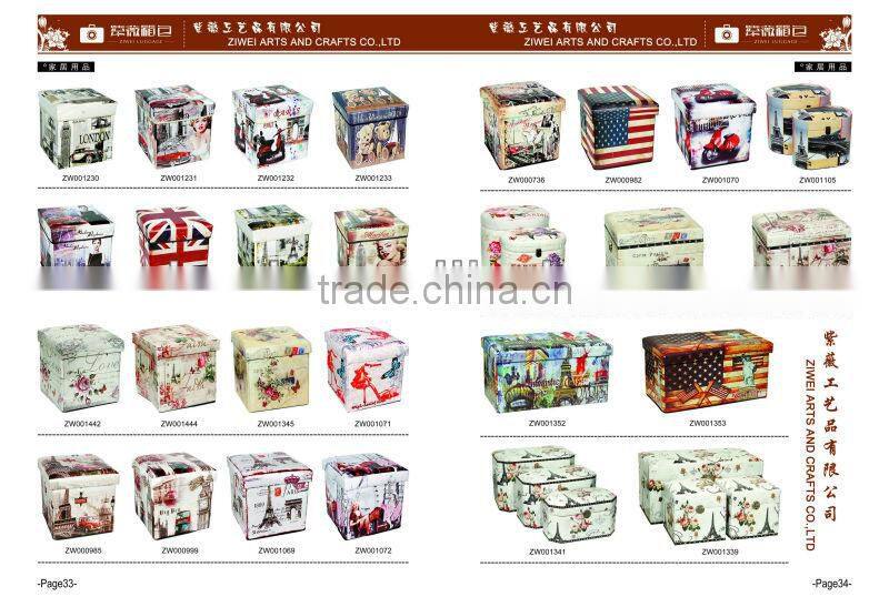 2014 new design home decorative boxes