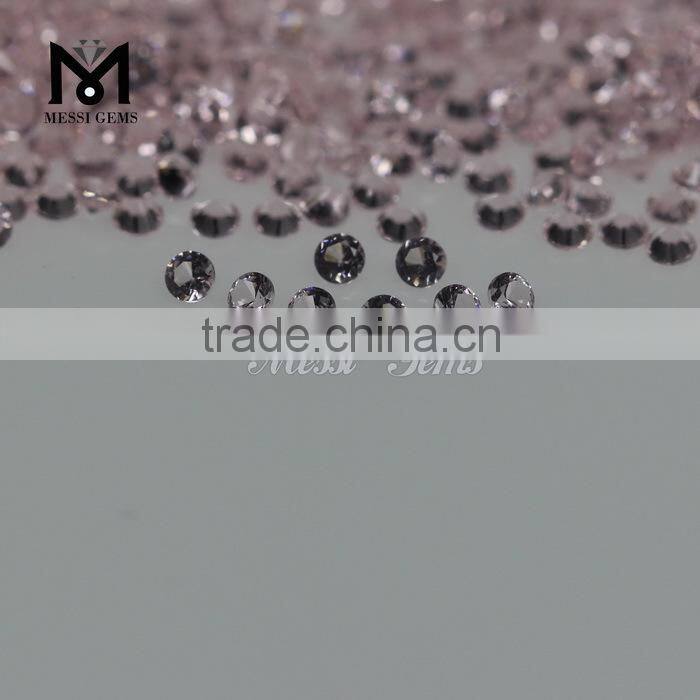 Wuzhou Large In Stock Synthetic Charming Pink Color Crystal Nano Gems