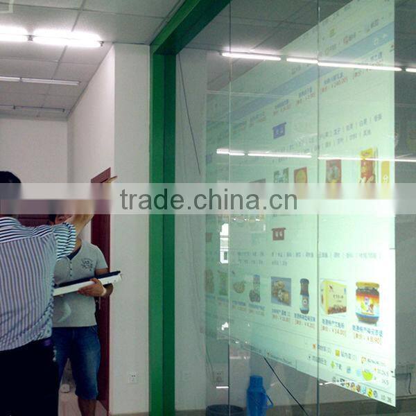 Low price rear projection holographic display used for store windows