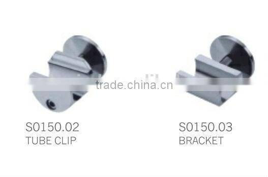 stainless steel sliding glass door glass clamp buckle