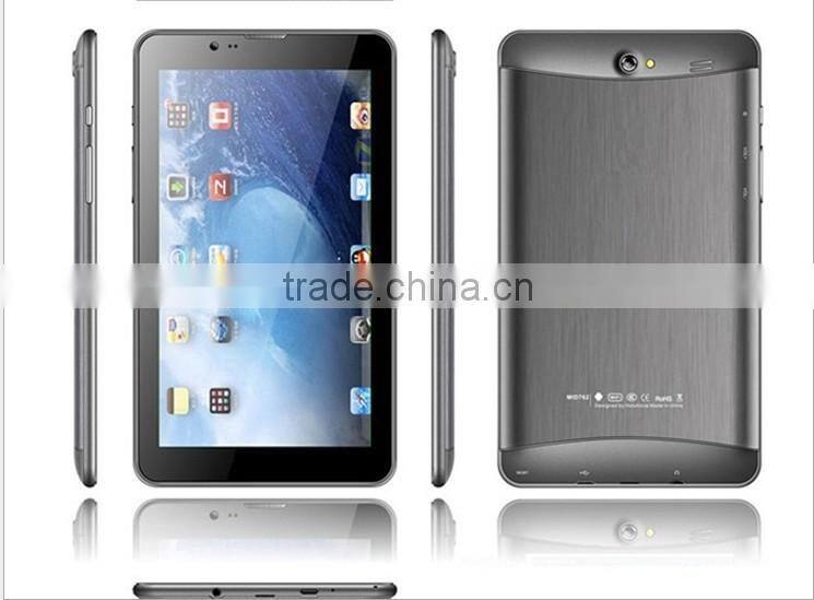Tablet PCs 7 inch MTK6572 Tablet PC 4GB Android 4.2 Dual Core 3G WCDMA Phablet Camera GPS Cell Phone WIFI Bluetooth Dual SIM