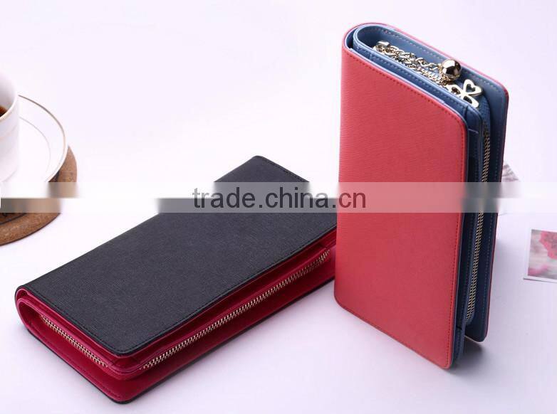 2015 popular design nylon fashion women wallet
