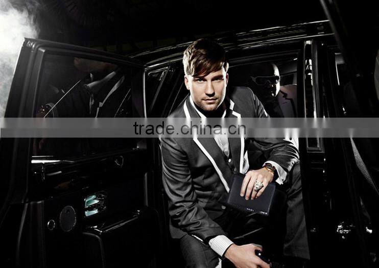Leather manufacture product men business wallet China