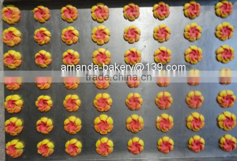 industrial PLC cookie machinery wire cut deposit biscuit cookie machine