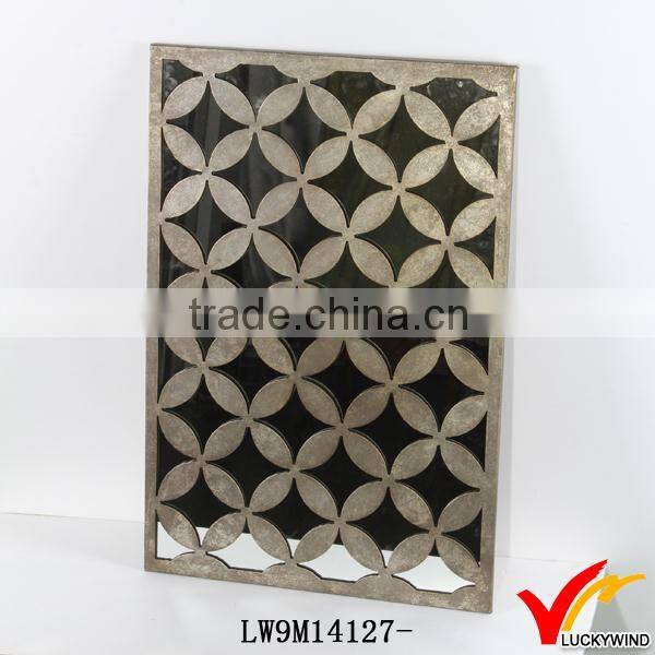 outdoor floral design antique elegant garden mirrors