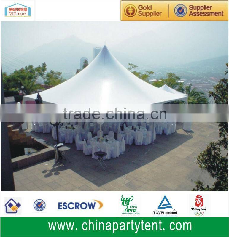 Customized waterproof antifire uv protective spring top marquee