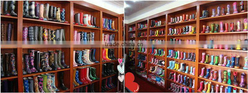 Kid Shoeslace PVC Rain Boot