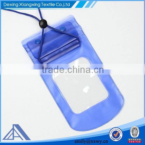Waterproof Beach Pouch with lanyard for Cell Phone