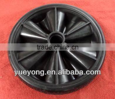 10x2 Solid rubber wheel