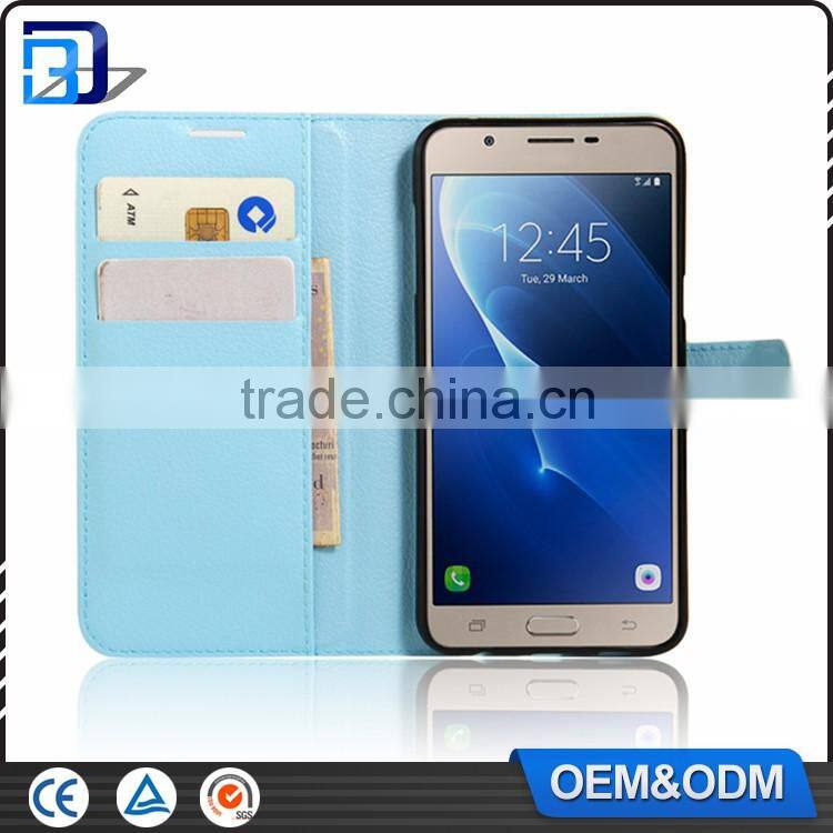 For Samsung Galaxy C5 Leather Case, Litchi Skin Leather Flip Case For Samsung Galaxy C5 C5000 Cell Phone Accessories