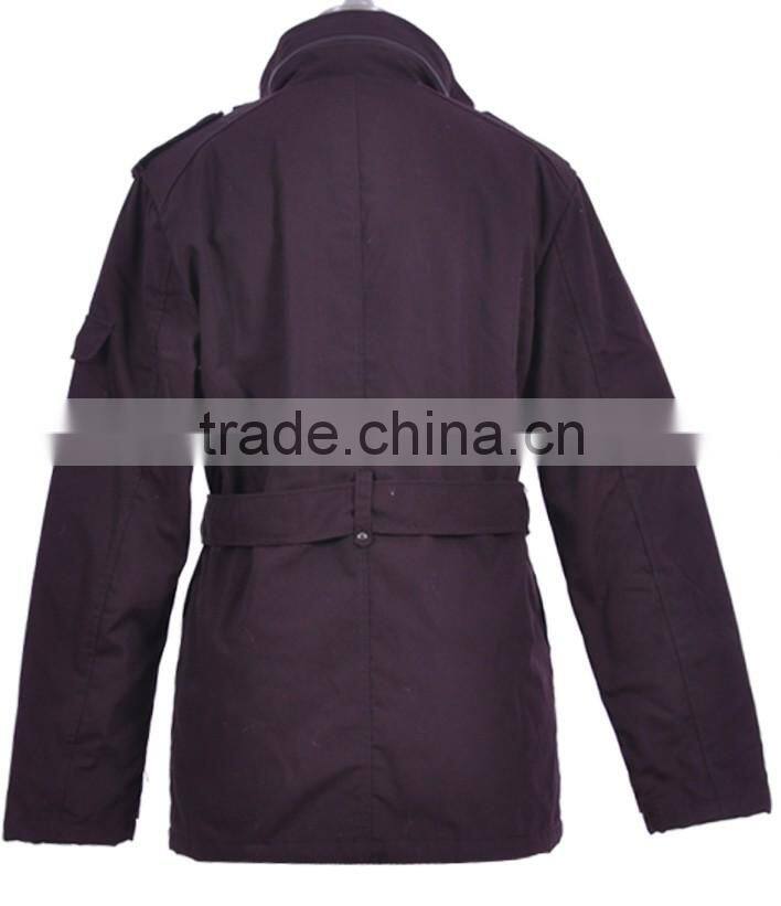 Runtex Ladies casual jacket with belt RLJ072