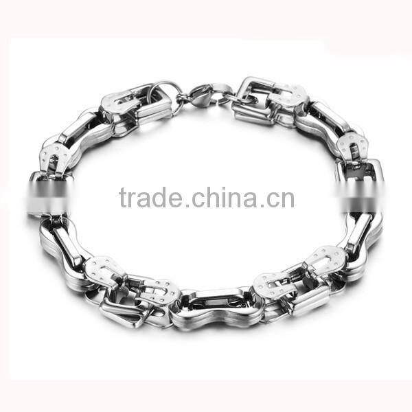 Customized Logo Bio Magnetic Bracelet Genuine Mens Handmade Braided Leather Jewelry Bracelet