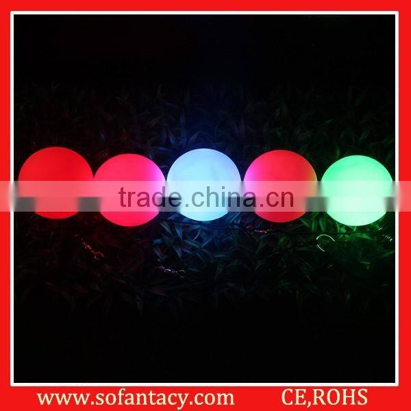 RGB Color Changing LED Poi Ball, Flashing LED Poi Ball, Light Up Poi Balls