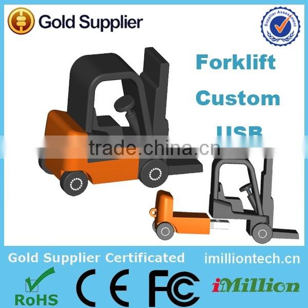 forklift shaped usb flash memory drive