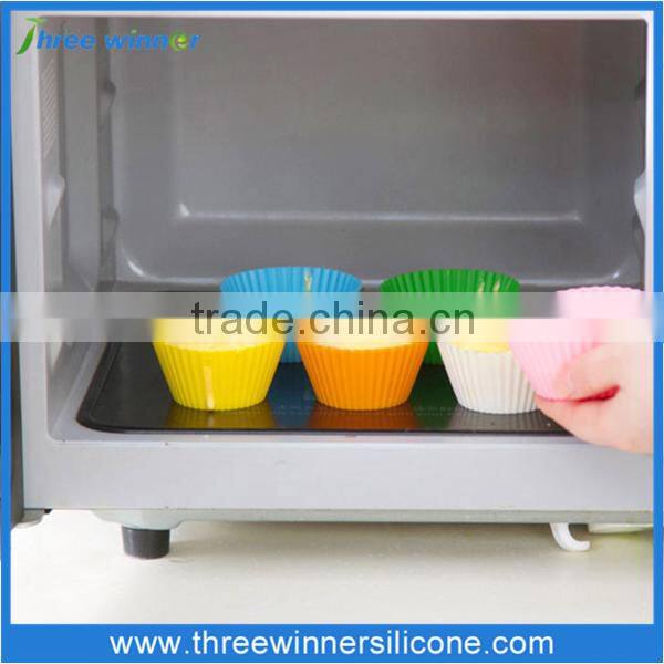Custom kitchen tools cake decoration silicone cup cake molds