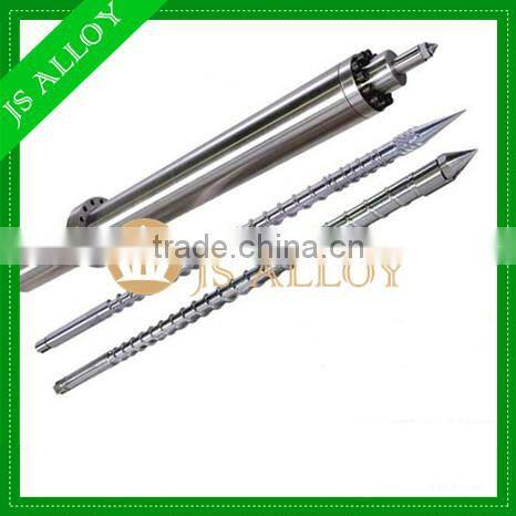 Plastic shoes injection machine single screw and cylinder for plastic machine