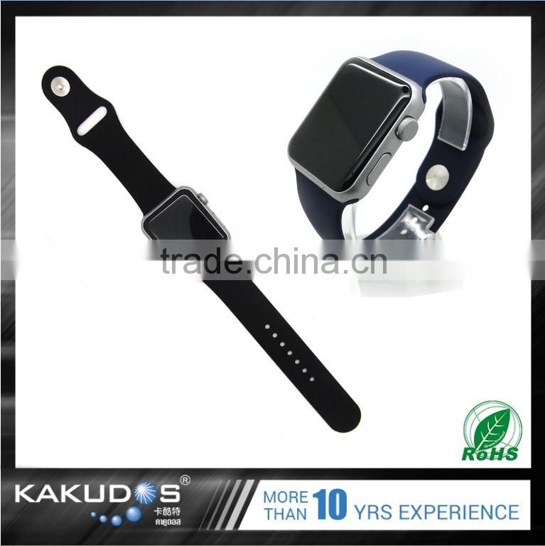 2016 popular colorful silicone watch belt changed watch belt