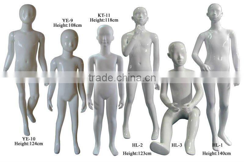 teenage abstract kids mannequins