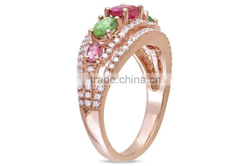 Vogue design oxidized silver jewelry india rings, cz silver jewelry ring