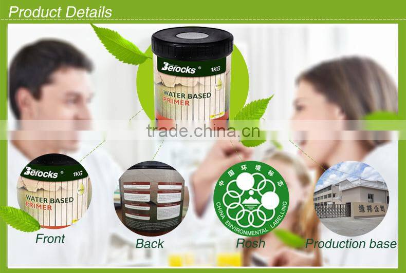 Liquid water based wood primer