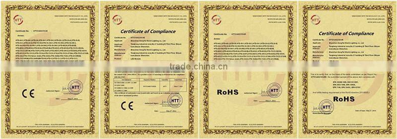 Best back lighting choice tv lens LED lattice ladder light